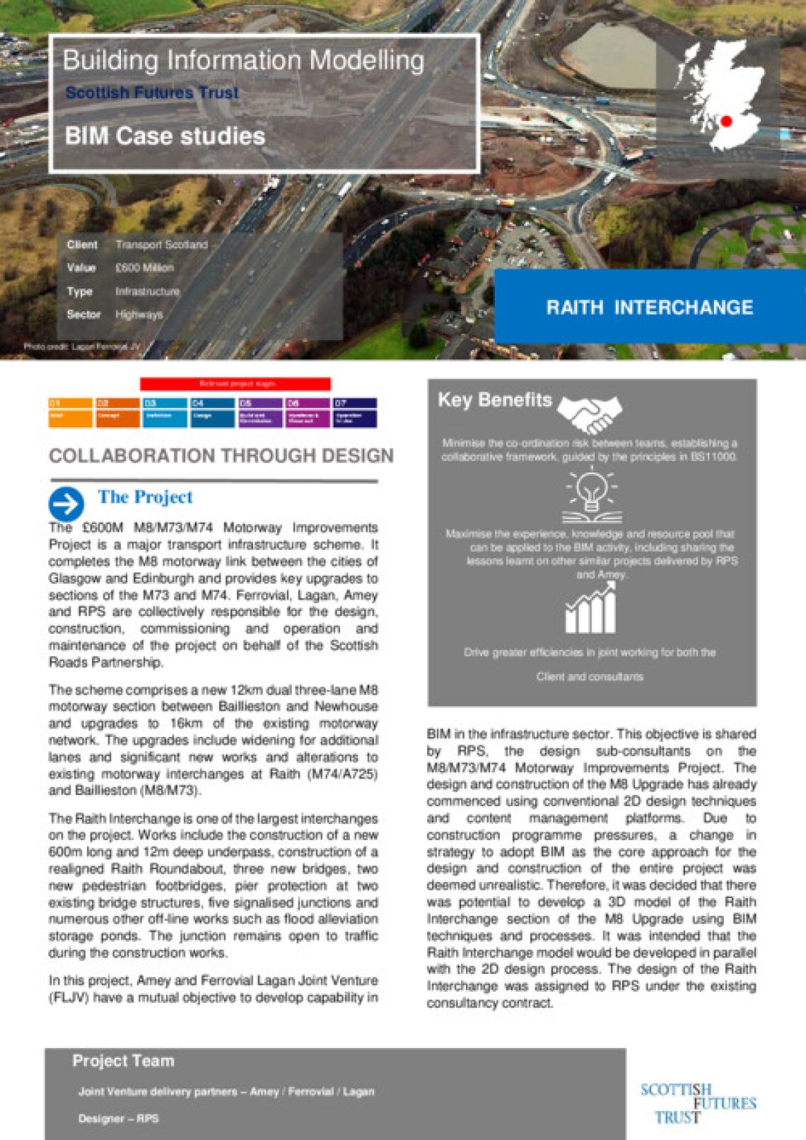 BIM Case Study - Raith Interchange  cover